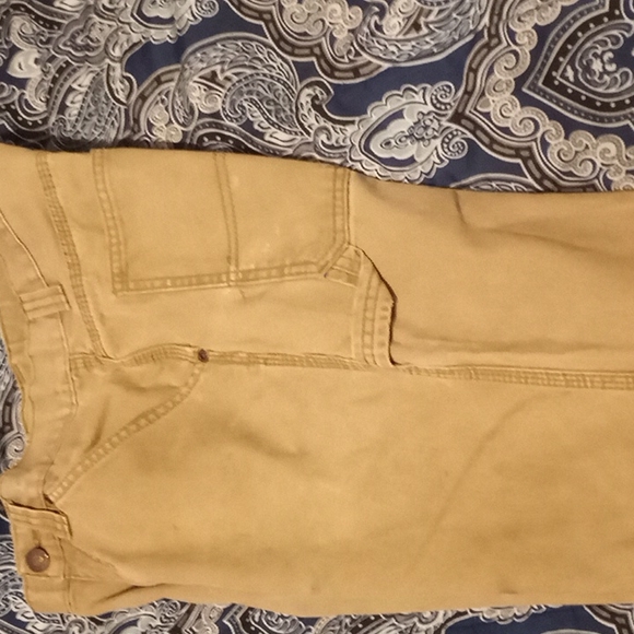Schmidt work pants, 5 pocket, brown, 30×32. Slightly stained - Picture 3 of 3